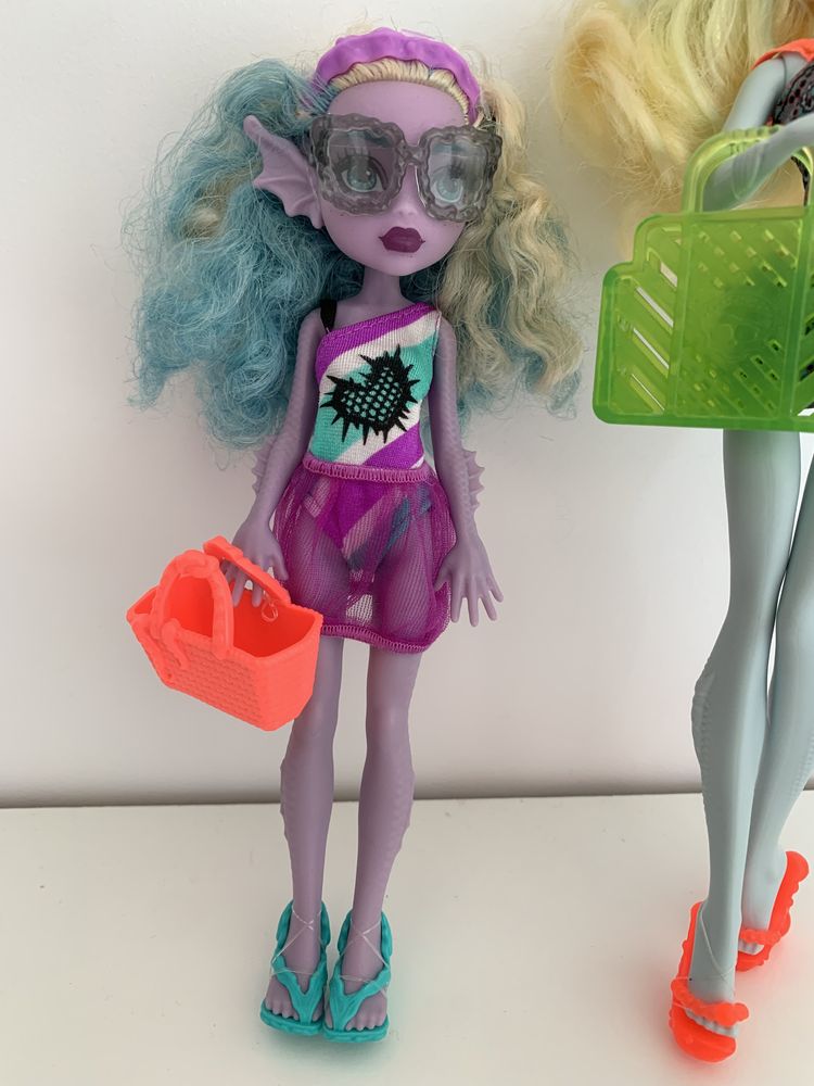 Monster High lalki Lagoona Blue i Kelpie Blue