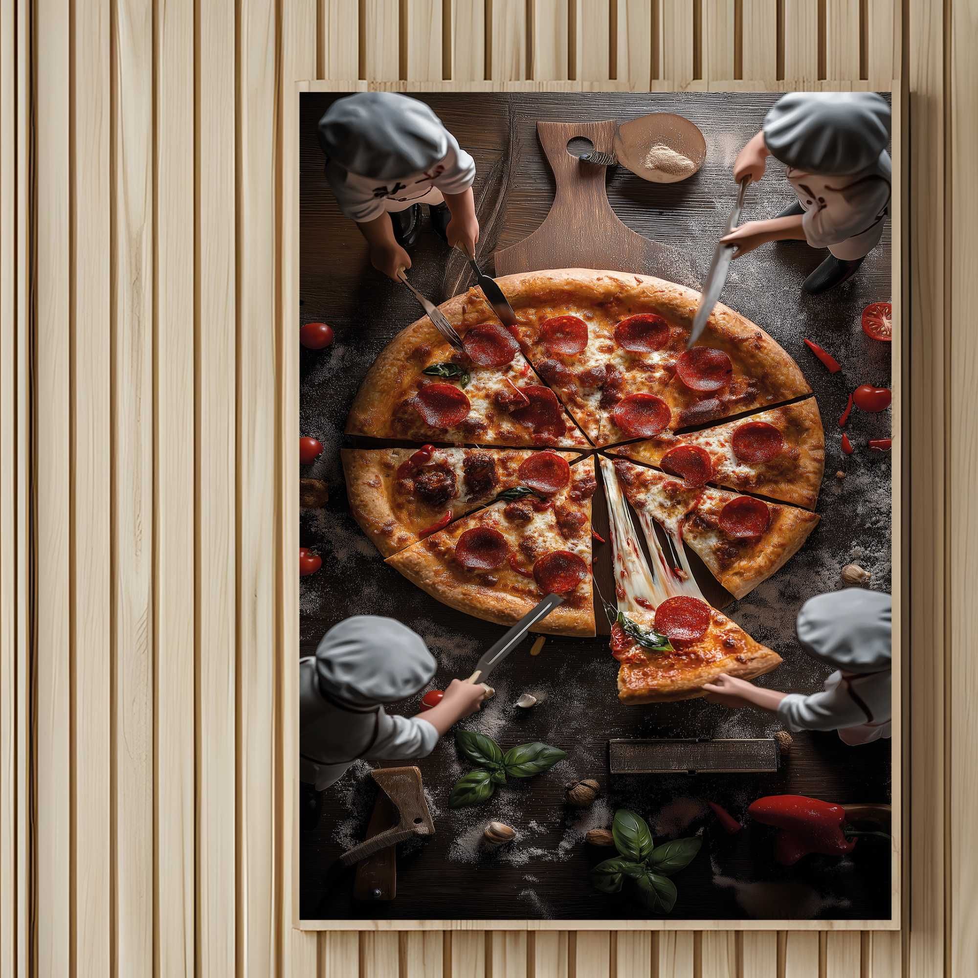 plakat pizza, plakat reklamowy pizza, obraz pizza, pizza