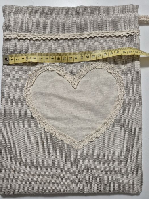 Lniany worek do pieczywa