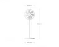 Wentylator wiatrak Xiaomi Fan 1X najcichszy na rynku 25.6 dB cichy