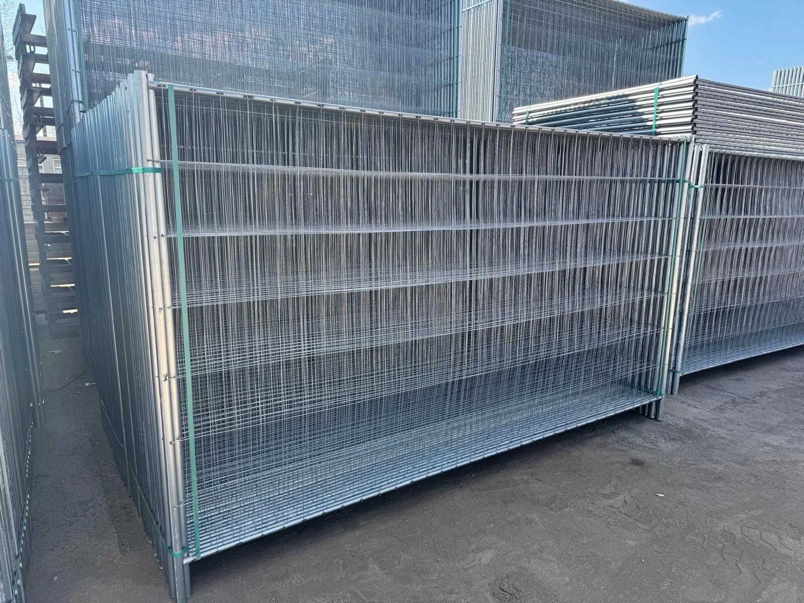 Ogrodzenie Budowlane Tymczasowe PANEL AŻUROWY 2,0 x 3,5 m