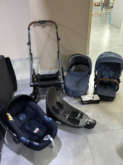 Śliczny wózek Mutsy IGO 3 w 1 + baza isofix