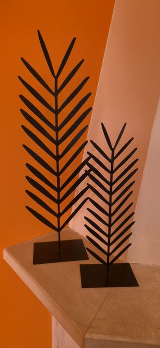 Decoração em preto e branco