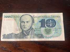 banknot 10 złotych