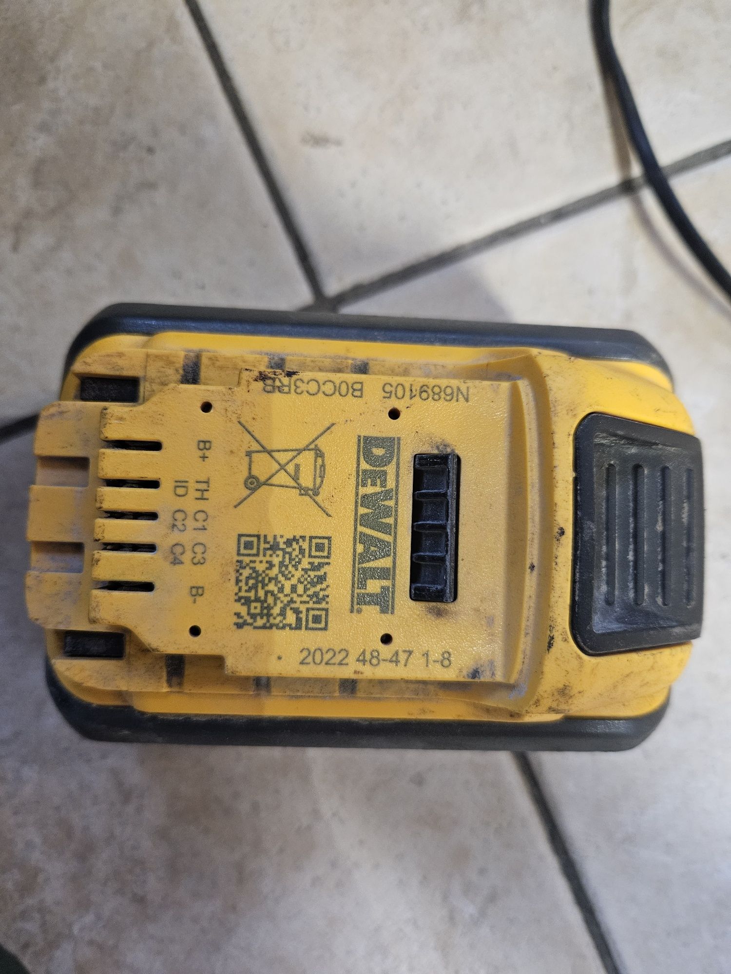 DeWalt baterią 18/54v 9ah flevolt
