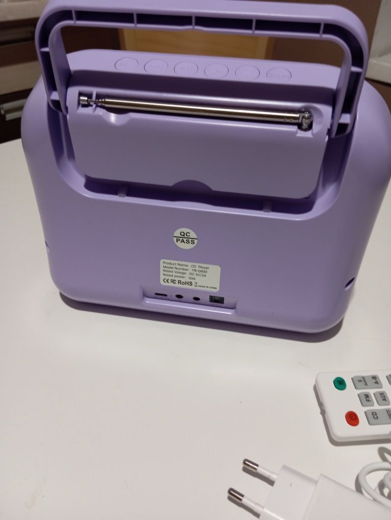 Przenośny CD player bluetooth , USB,TF