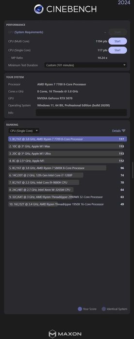 NOVO- Ryzen 7700/9070 Asus Prime/32GB Klev/1TB P41 Platinum/850WATX3.0
