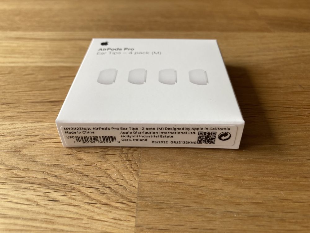 Нові оригінальні амбушюри Apple EarTips AirPods Pro насадки вкладыши