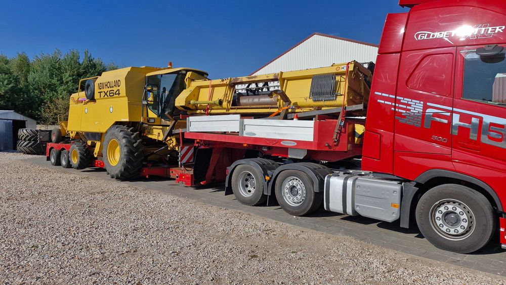 Transport niskopodwoziowy ciągników koparek kombajnów maszyn rolnicz