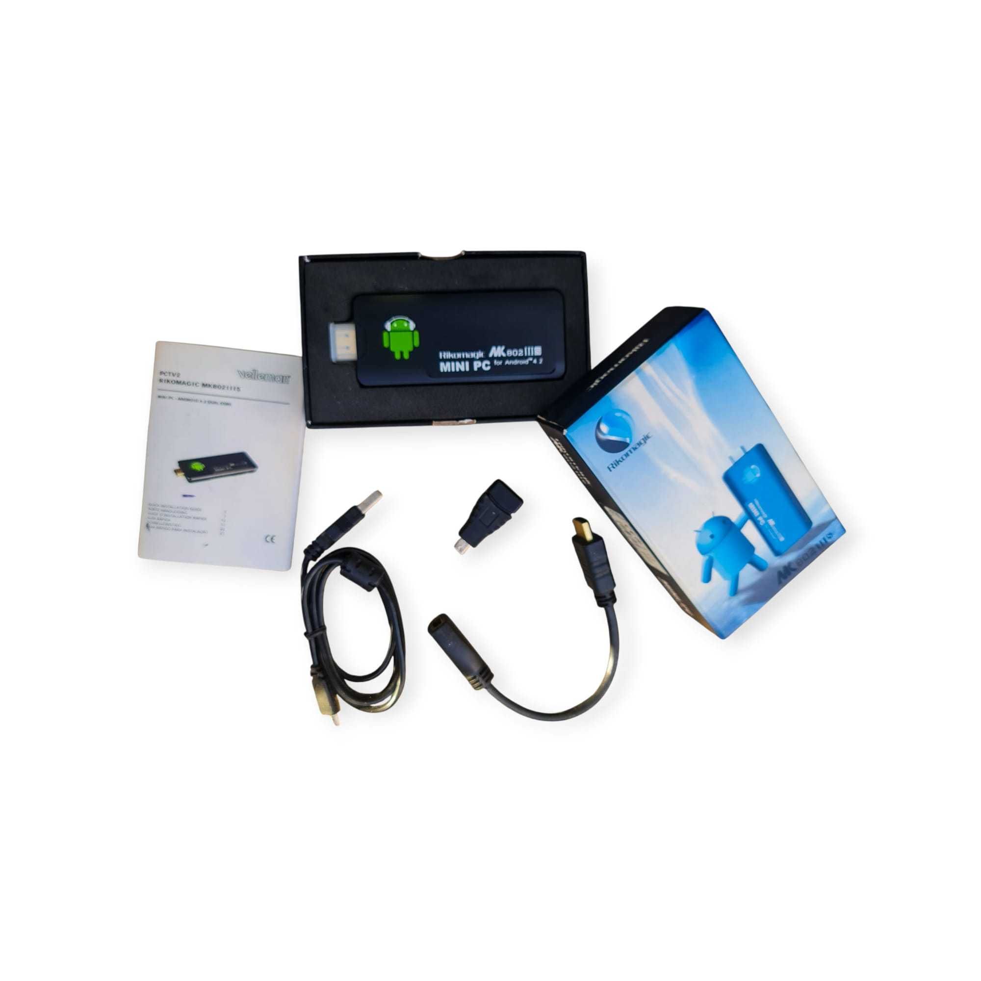 Mini PC Android HDMI – Rikomagic MK802 IIIS (Velleman)