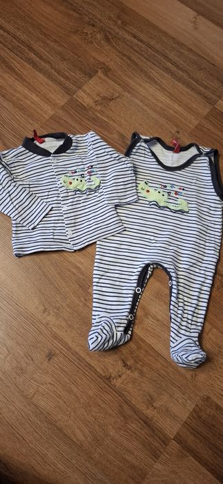 Kaftanik + śpioszki r. 62