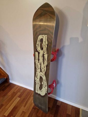 Deska snowboardowa DWD 158cm + wiązania Fix L + buty Salomon 44