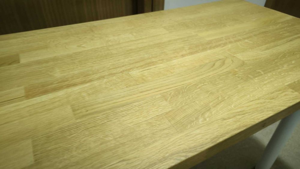 Biurko Ikea Karlby fornirowane