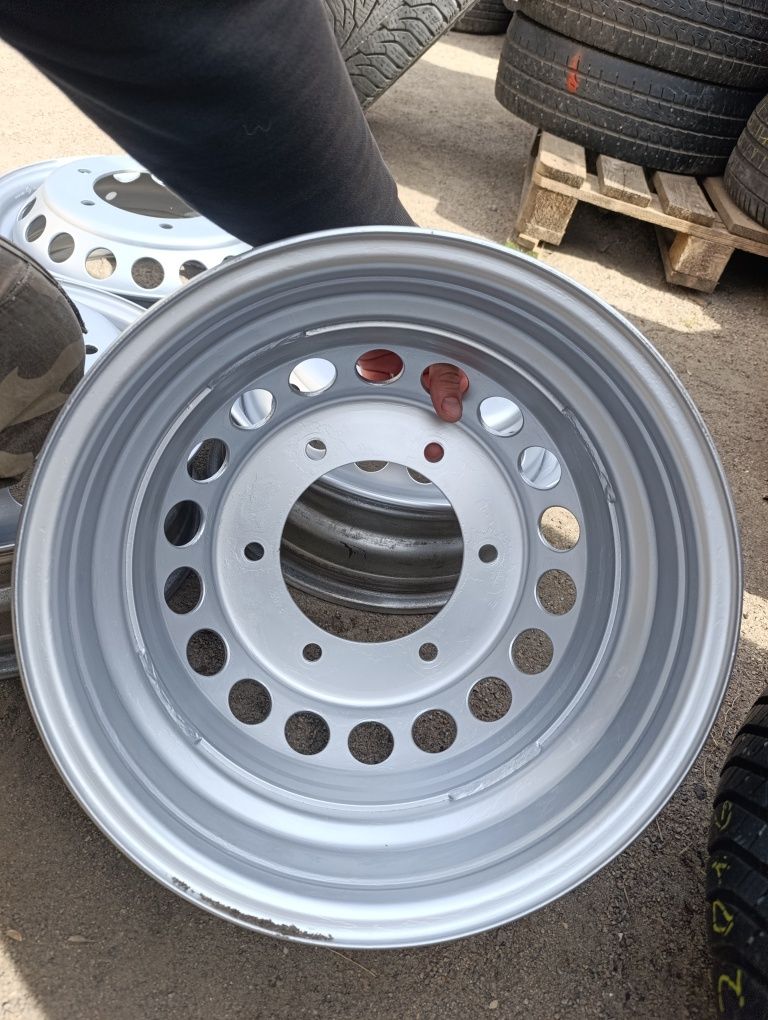 Бу диски стальні r16 6*205 спарка MAN Vw Crafter Mercedes Sprinter