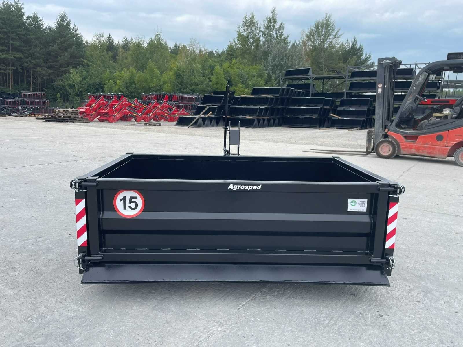 Skrzynia transportowa ładunkowa tuz do ciągnika 1.65m 1.85m 2.10 m