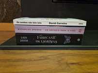 Livros de romance e ficção