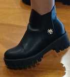 Botins pele pretos