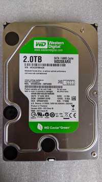 Жорсткий диск WD Caviar Green 2TB 5400rpm 64MB WD20EARX 3.5 SATAIII