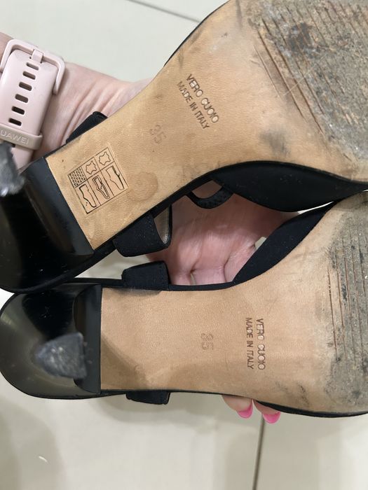 Buty na wesele ślub Vero Cuoio 35/35,5 na obcasie eleganckie szpilki