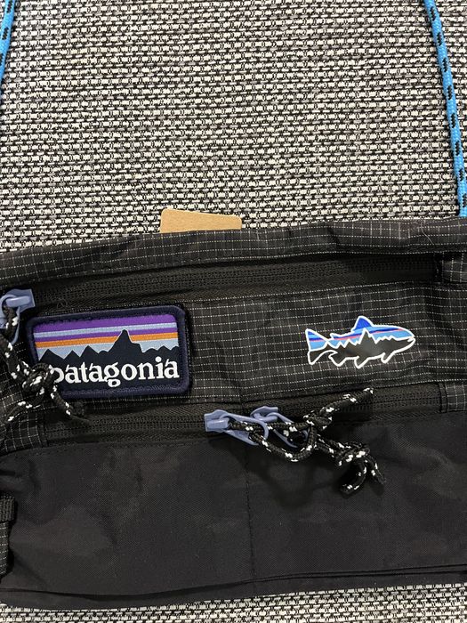 Czarna torba Patagonia Crossbody saszetka torba na pas  outdoorowa
