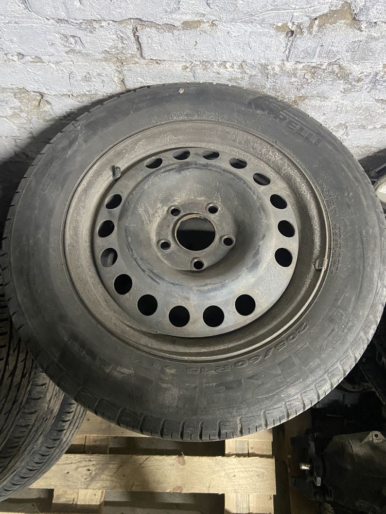 Запаска 5/110/R15 колесо в сборе диск GM Opel ET49 205/60/R15