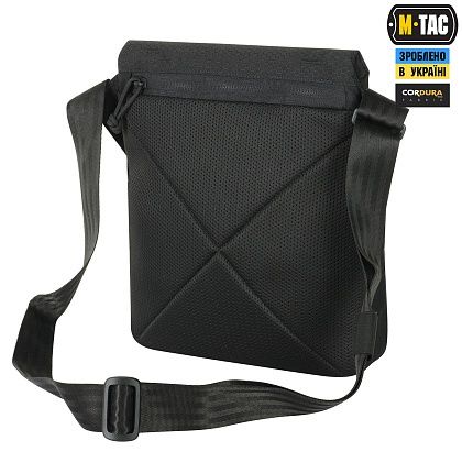 M-Tac сумка Konvert Bag Elite Black барсетка чорна через плече