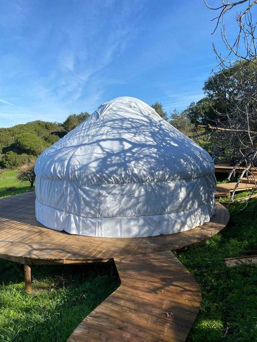 Handmade Yurt - Metade do Preço - Montagem e transporte oferecida