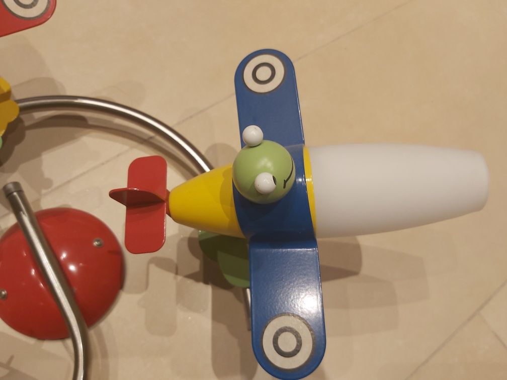 Plafon lampa Eglo dziecięcy samoloty