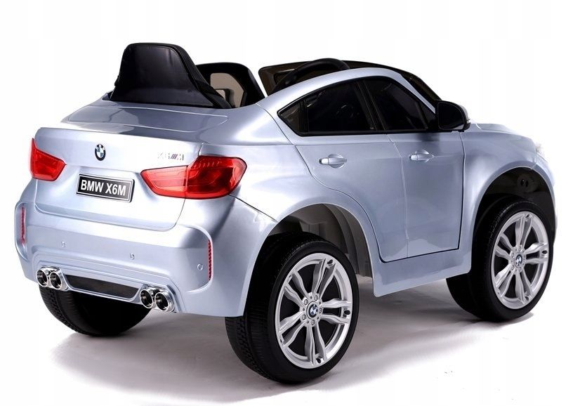 Auto Na Akumulator Bmw X6 Srebrny Lakierowany Ppw