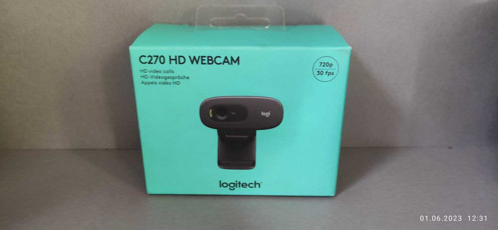 Веб-камера Logitech WebCam C270 (Новая)