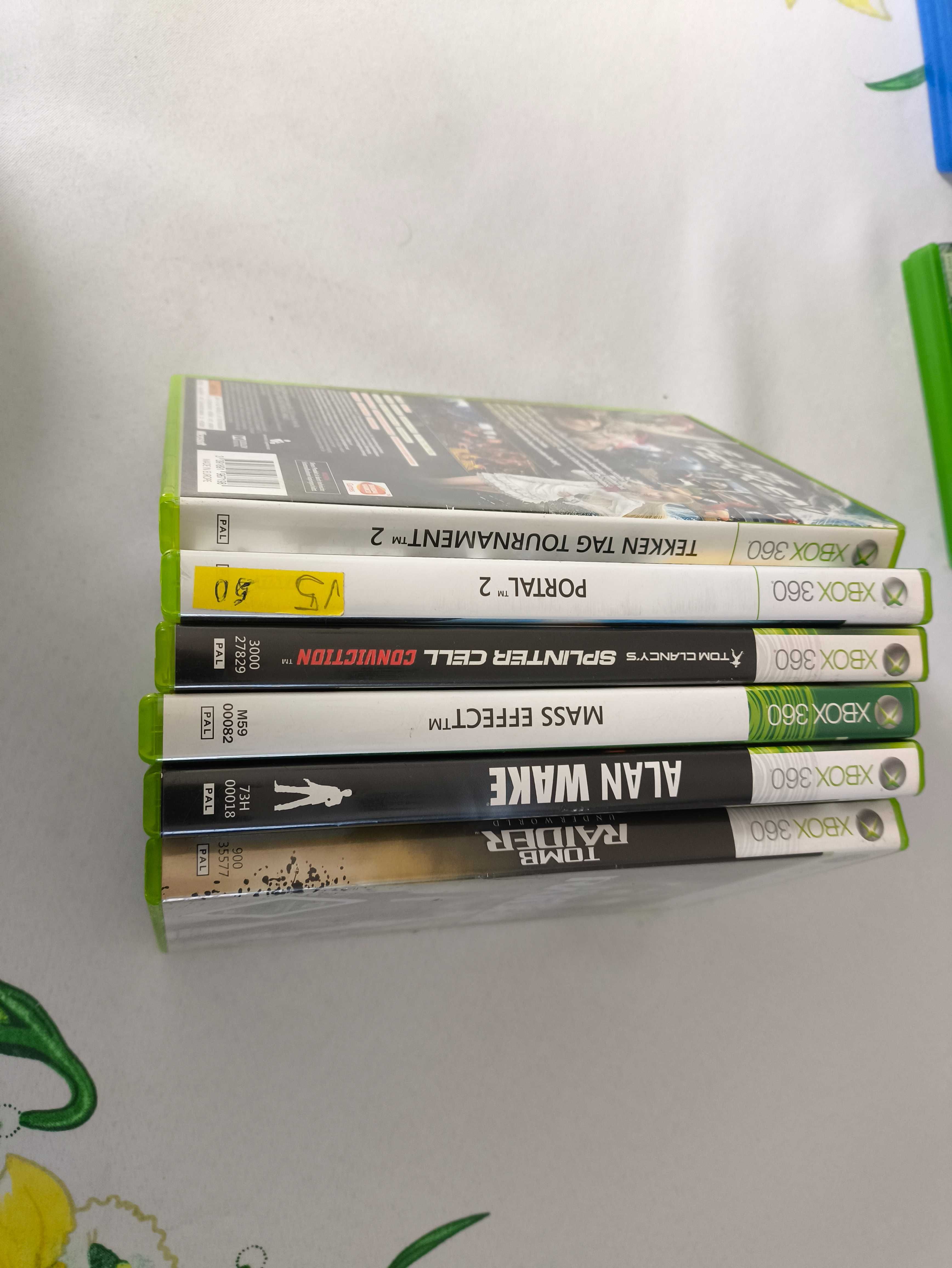 Paczka gier XBOX 360 Tekken Tag Tournament 2/Alan Wake/MassEffect+inne