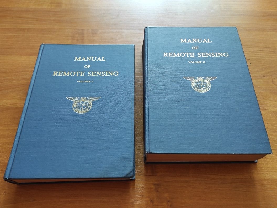 Manual of Remote Sensing volume 1 & 2