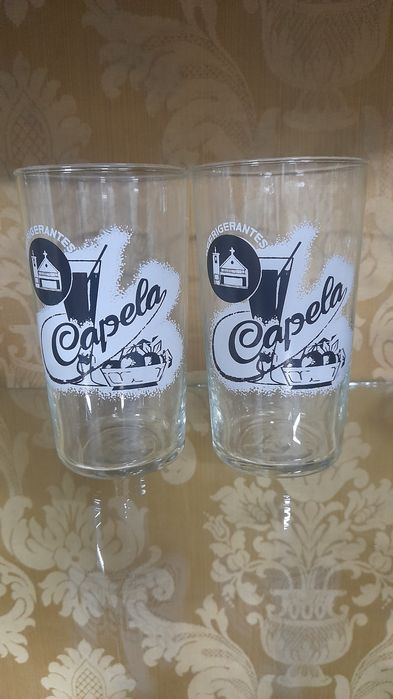 Copos Pirogravados Capela - Barquinha