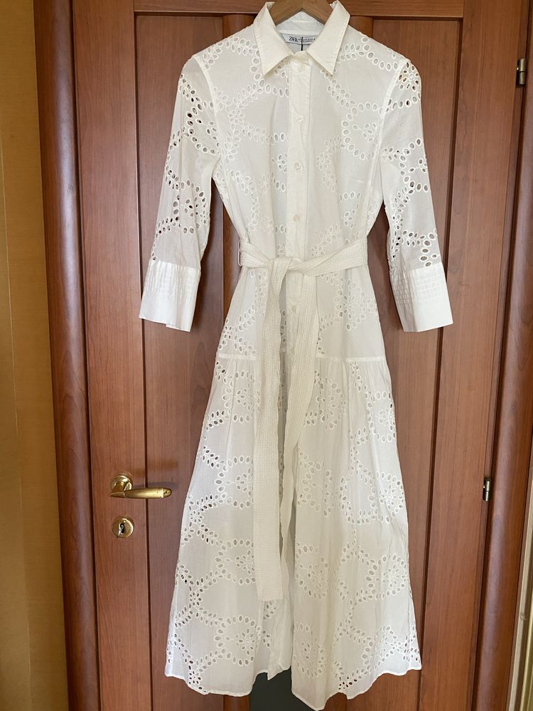 Белые платья  Zara  и Gepur р. S-M