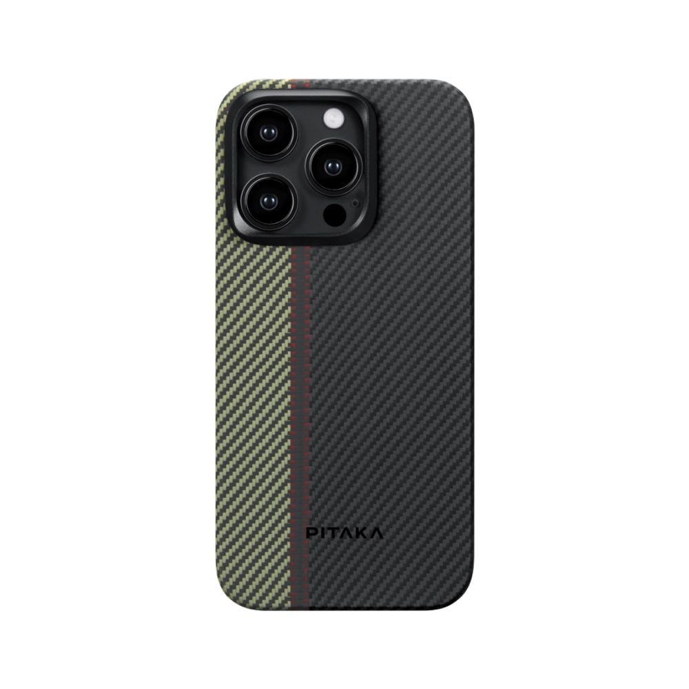 Ultracienki etui z włókna aramidowego Pitaka dla iPhone 15 Pro Max