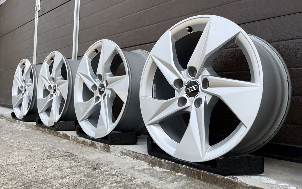 4x felgi aluminiowe 5x112 r17 et46 8J Alufelgi Oryginał Audi 17” |57,1