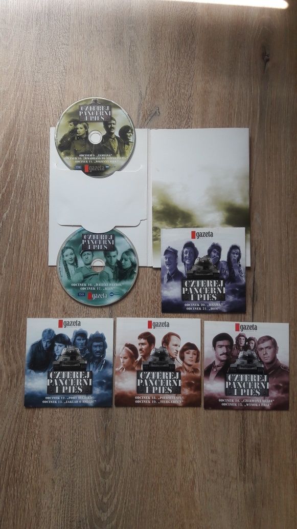 Czterej Pancerni i Pies Płyty Dvd kolekcja zestaw