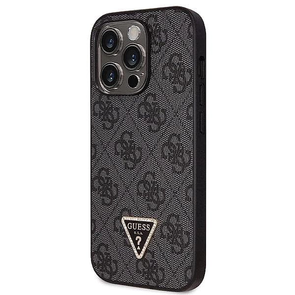 Etui Guess Crossbody 4G Metal Logo na iPhone 14 Pro - czarne