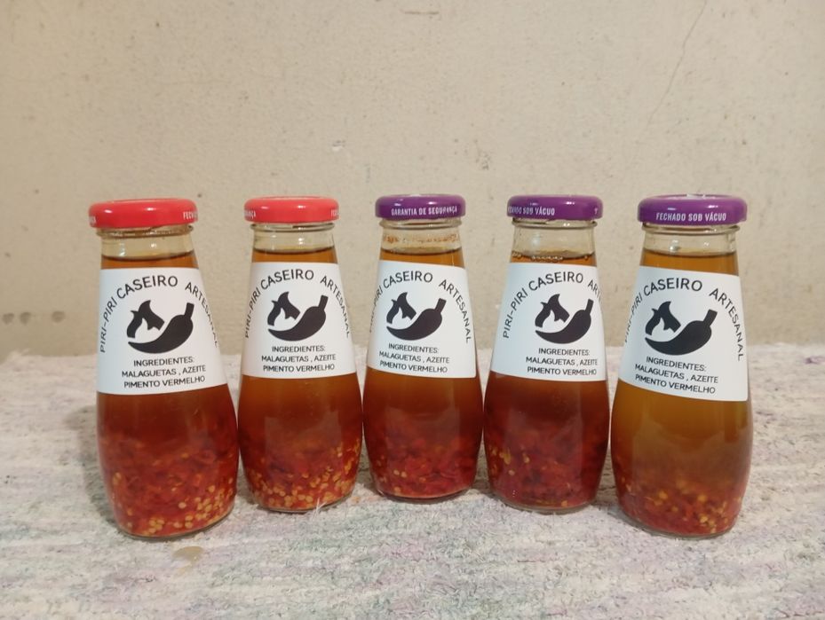 Geleias, Marmeladas, Mel, Mel com Nozes, Piri-piri e Polpa de Tomate