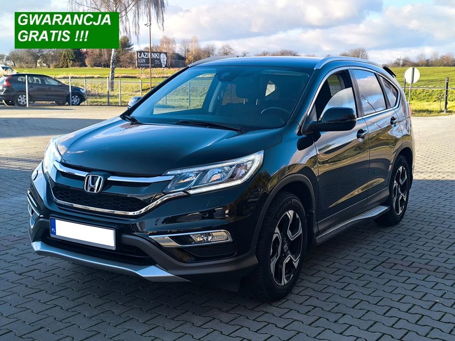 Honda CR-V serwisowany klima grzane fotele ledy navi idealny