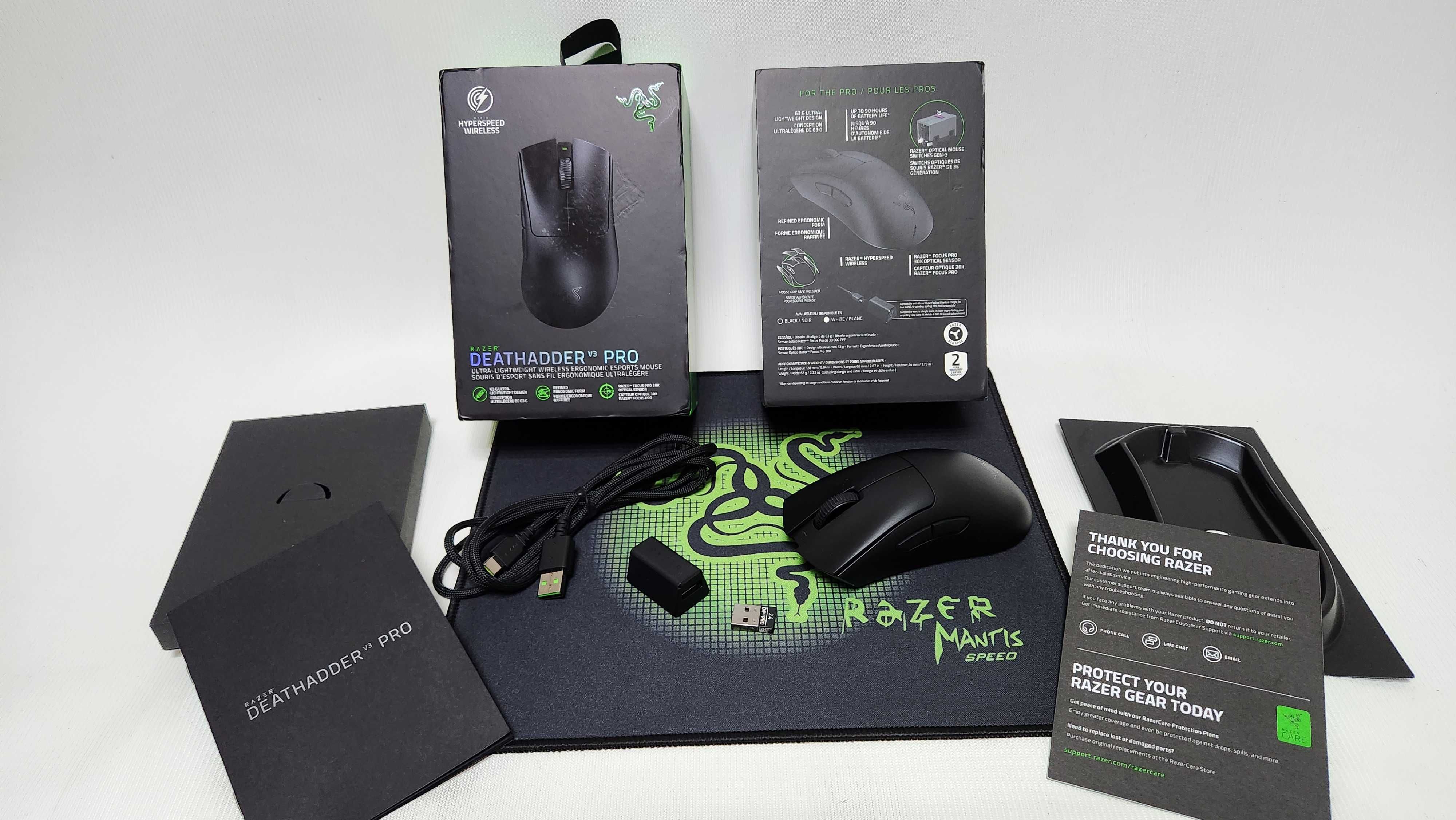 Миша Razer DeathAdder V3 PRO Wireless Black