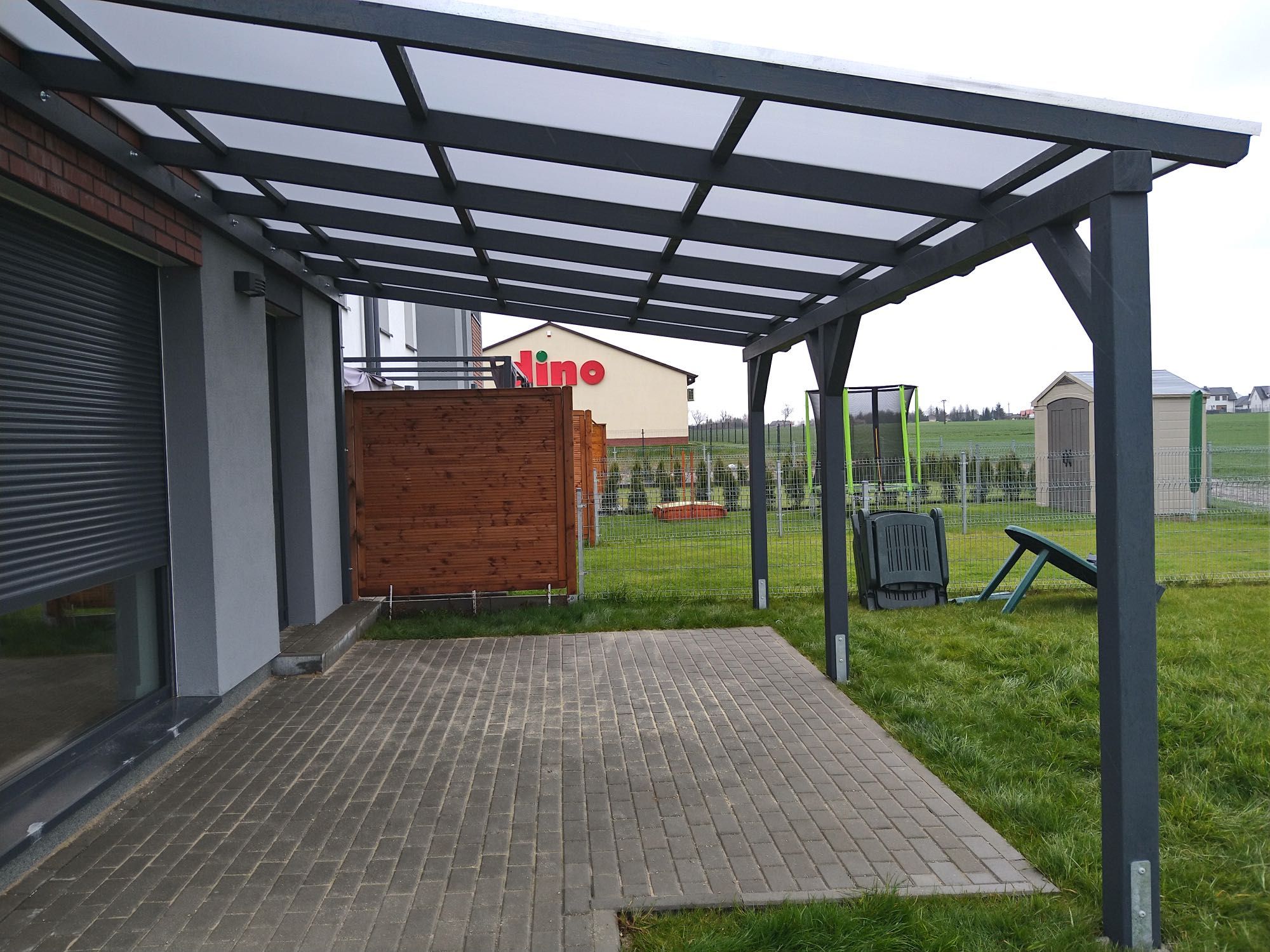 Zadaszenie tarasu/Pergola - drewno klejone