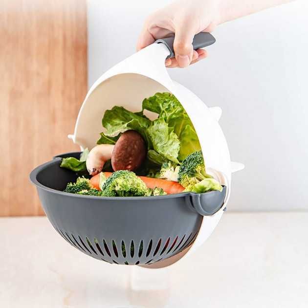 Овочерізка Wet Basket Vegetable Cutter 9в1