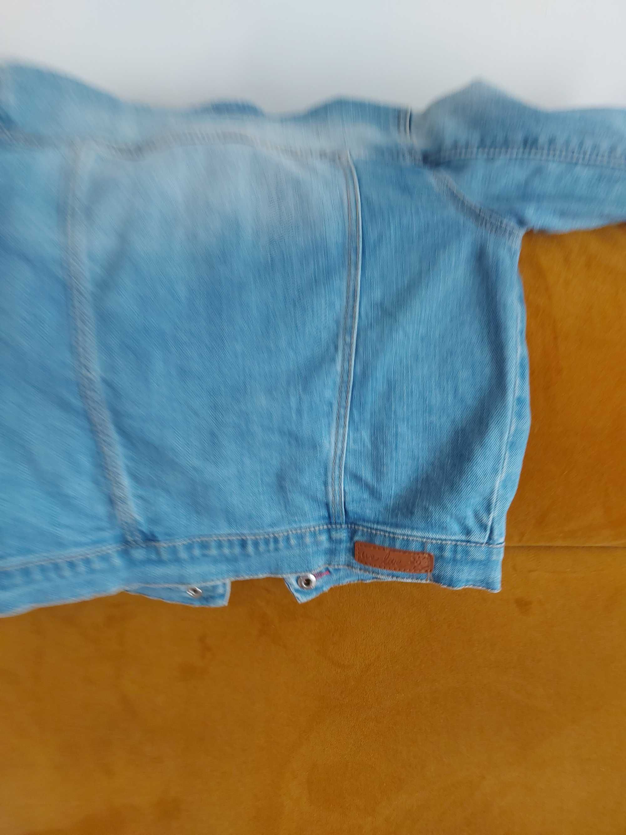 Zara, kurtka jeansowa r.104
