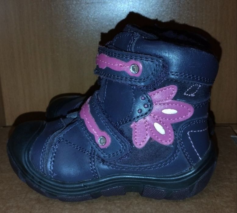 Нові черевики шкіряні утеплені Junior kids Німеччина р.22