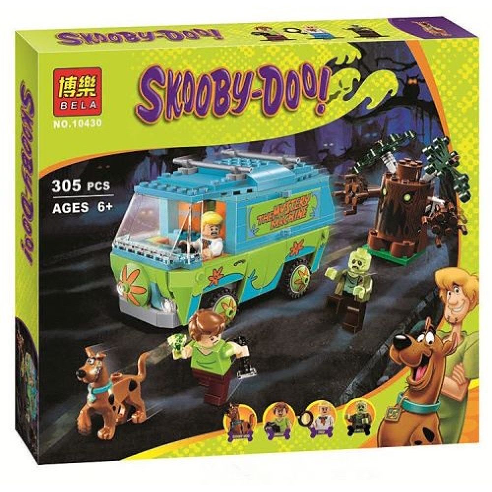 Конструктор серии Bela 10430 Скуби-Ду Scooby-Doo Мистическая машина 75