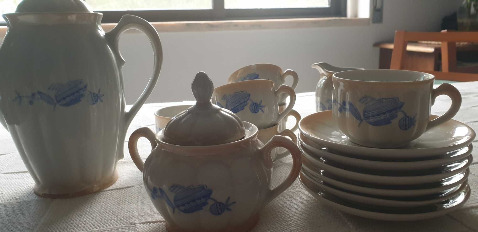 Serviço de café, antigo, Santa Clara