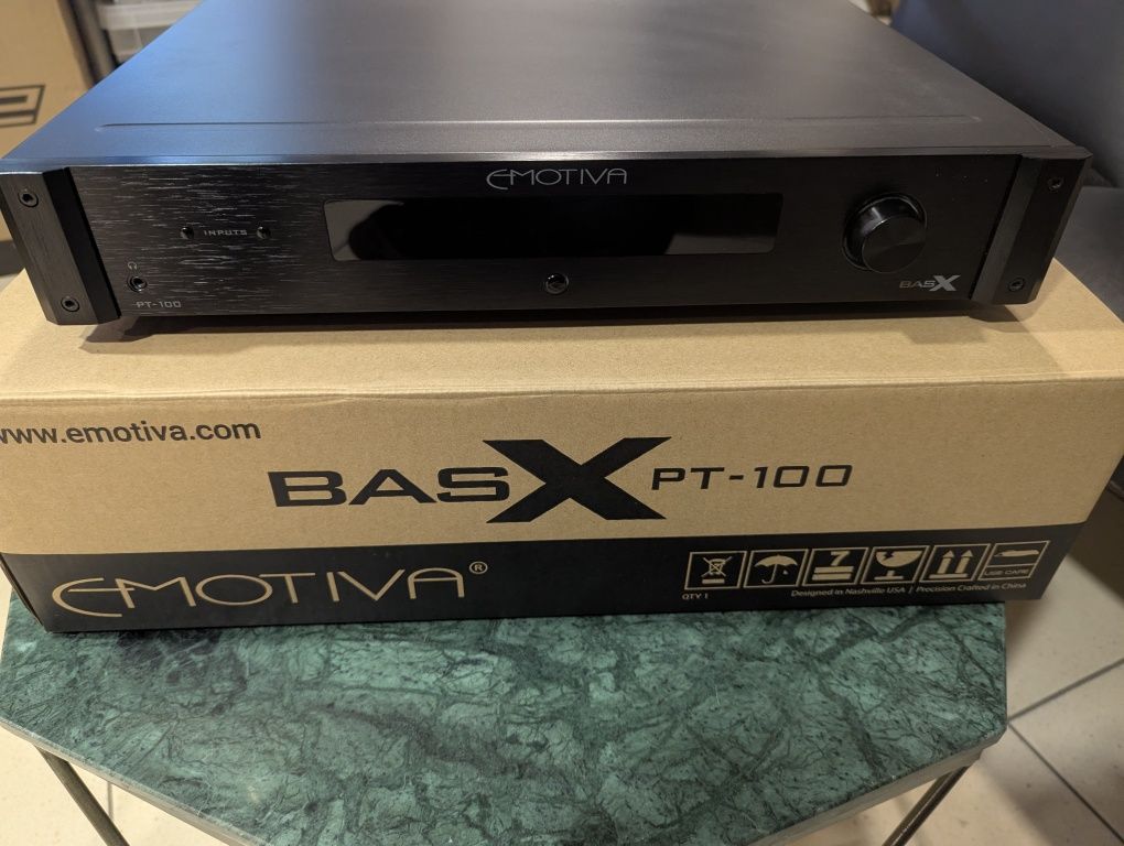 Emotiva PT 100, przed wzmacniacz, phono, dac, radio plus Bluetooth