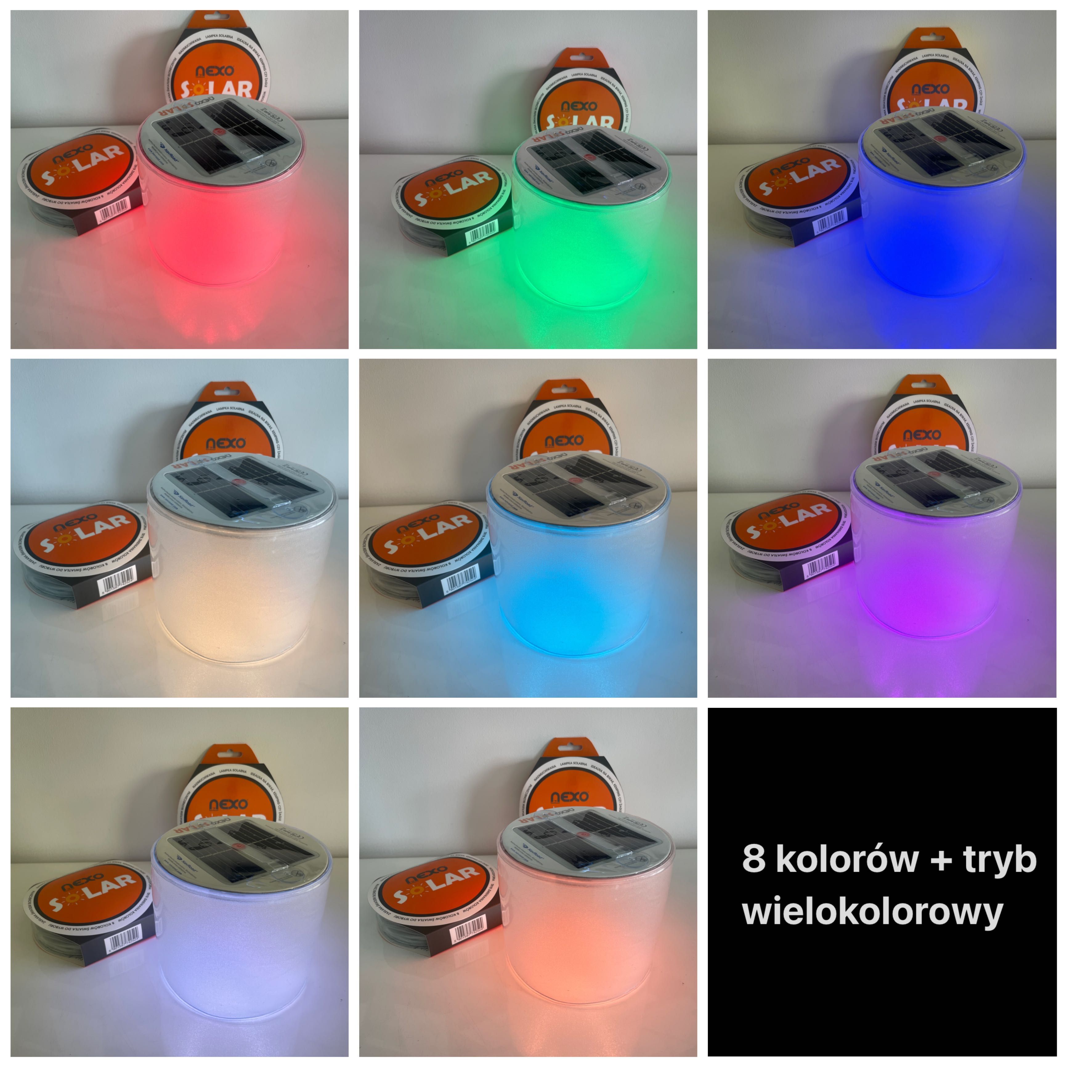 Lampka solarna ogrodowa