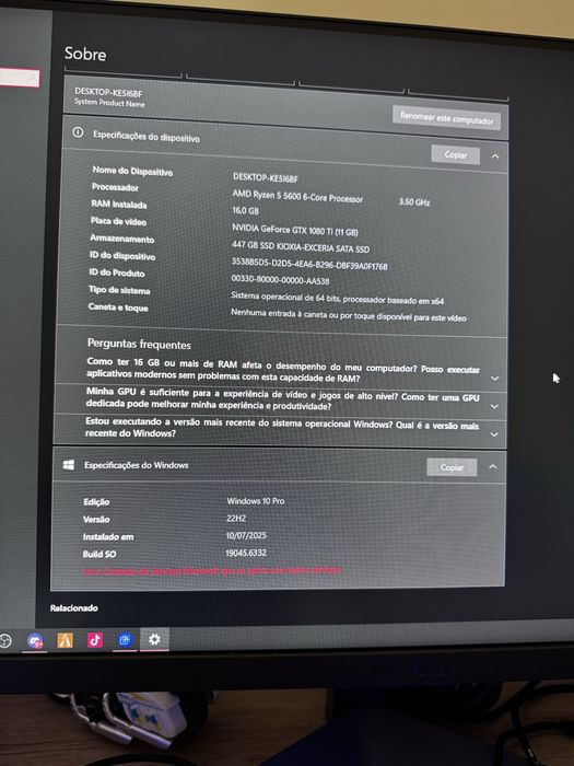 PC Gamer Completo – Pronto para Rodar Qualquer Jogo!